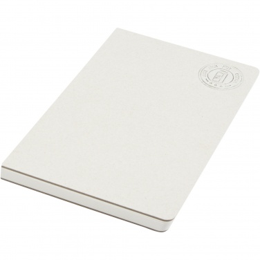 Logo trade promotional products image of: Dairy Dream A5 size reference recycled milk cartons spineless notebook