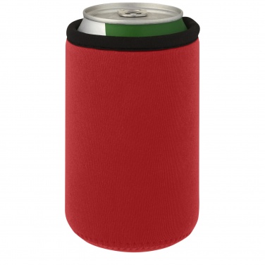 Logo trade business gift photo of: Vrie recycled neoprene can sleeve holder