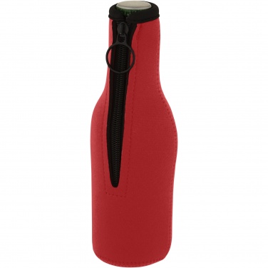 Logo trade promotional products picture of: Fris recycled neoprene bottle sleeve holder