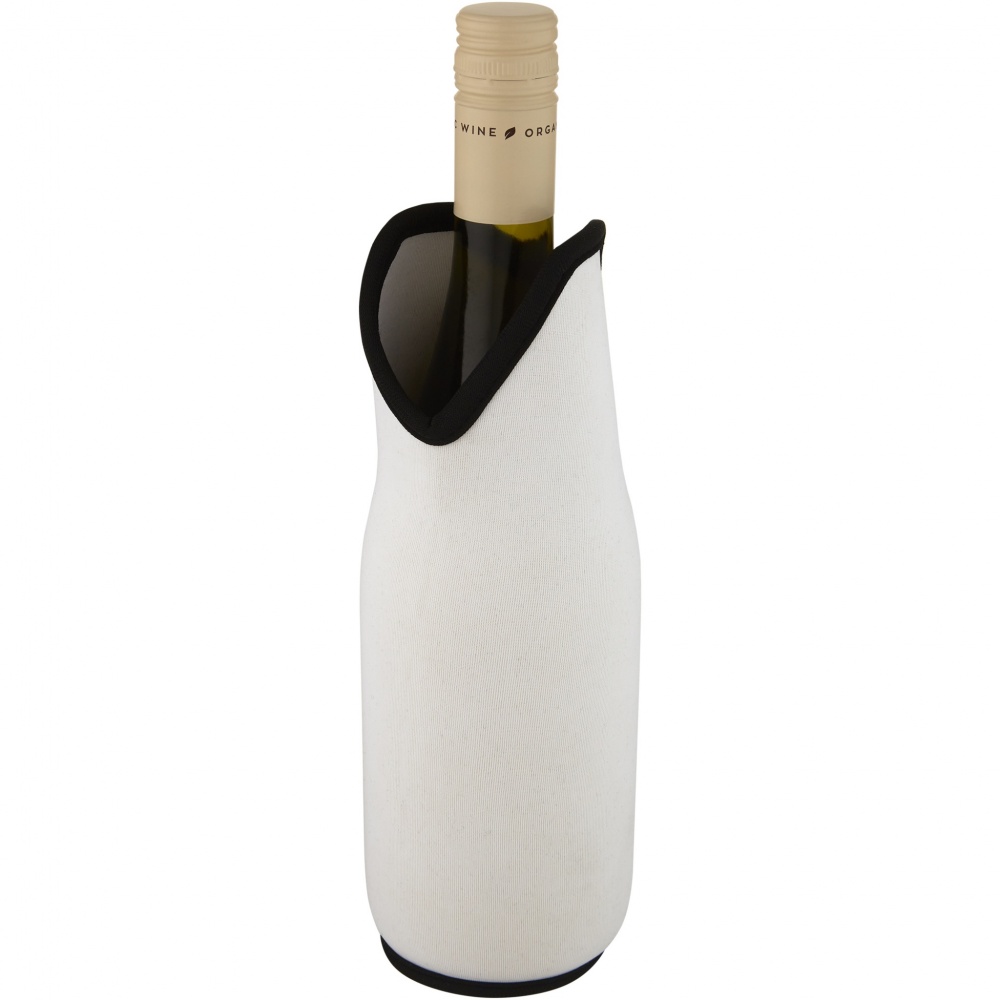 Logotrade promotional gift image of: Noun recycled neoprene wine sleeve holder