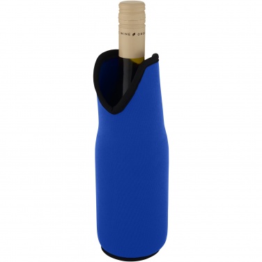 Logo trade corporate gifts picture of: Noun recycled neoprene wine sleeve holder