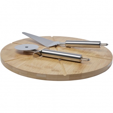 Logotrade promotional merchandise photo of: Mangiary bamboo pizza peel and tools