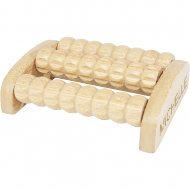 Logo trade promotional products image of: Venis bamboo foot massager