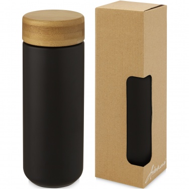 Logotrade promotional item picture of: Lumi 300 ml ceramic tumbler with bamboo lid