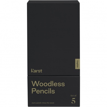 Logotrade business gift image of: Karst® 5-pack 2B woodless graphite pencils