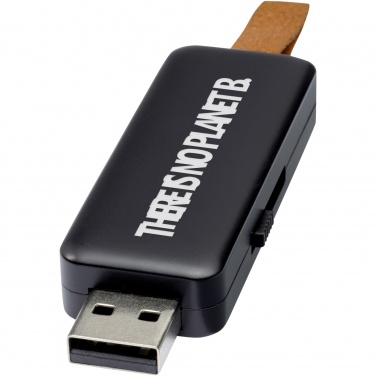 Logo trade promotional gift photo of: Gleam 8GB light-up USB flash drive