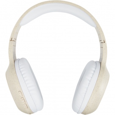 Logotrade advertising products photo of: Riff wheat straw Bluetooth® headphones with microphone