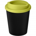 Americano® Espresso Eco 250 ml recycled tumbler, Solid black / Lime