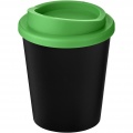 Americano® Espresso Eco 250 ml recycled tumbler, Solid black / Green