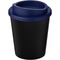 Americano® Espresso Eco 250 ml recycled tumbler, Solid black / Blue