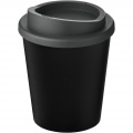 Americano® Espresso Eco 250 ml recycled tumbler, Solid black / Grey