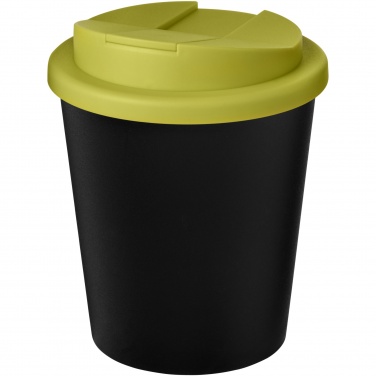 Logo trade promotional giveaways image of: Americano® Espresso Eco 250 ml recycled tumbler with spill-proof lid