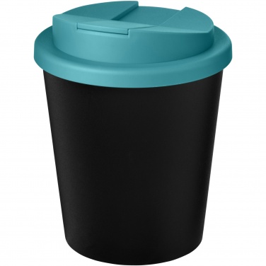 Logo trade advertising product photo of: Americano® Espresso Eco 250 ml recycled tumbler with spill-proof lid