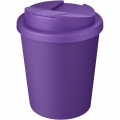 Americano® Espresso Eco 250 ml recycled tumbler with spill-proof lid, Purple