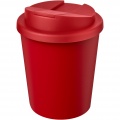 Americano® Espresso Eco 250 ml recycled tumbler with spill-proof lid, Red