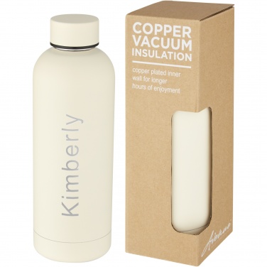 Logo trade promotional gifts picture of: Spring 500 ml copper vacuum insulated bottle