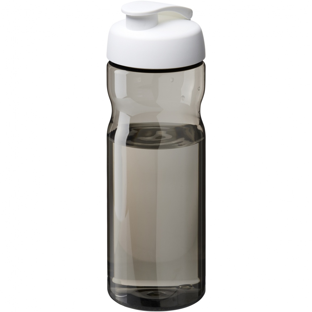 Logo trade promotional merchandise picture of: H2O Active® Eco Base 650 ml flip lid sport bottle