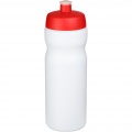 Baseline® Plus 650 ml bottle with sports lid, Red / White