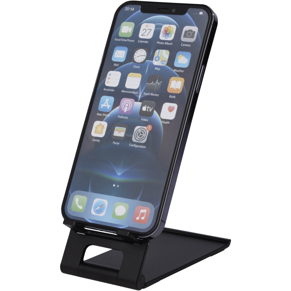 Logotrade promotional gift image of: Rise slim aluminium phone stand