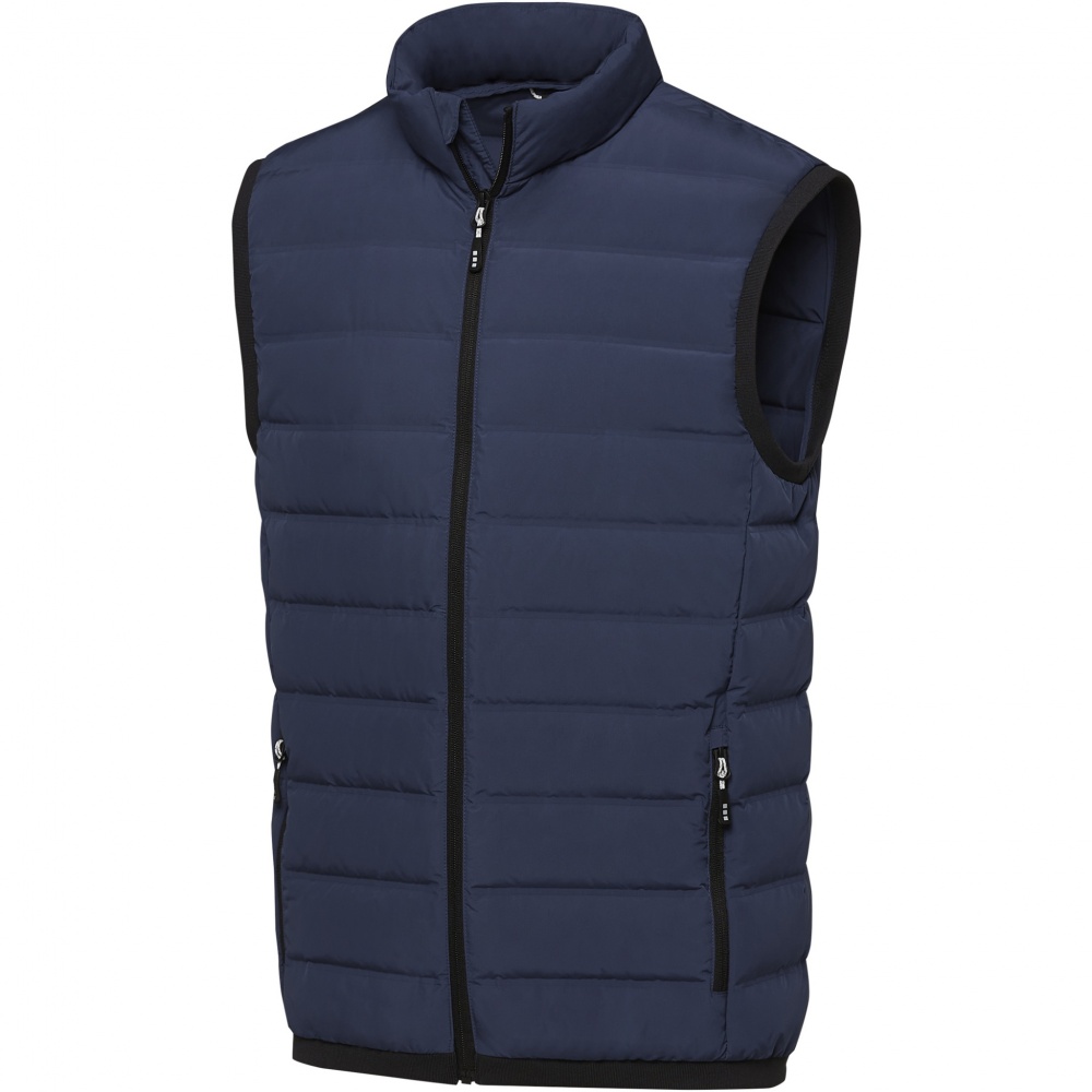 Logo trade promotional merchandise image of: Caltha men's insulated down bodywarmer