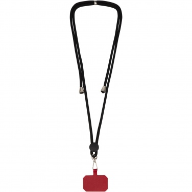 Logo trade promotional items image of: Kubi phone lanyard