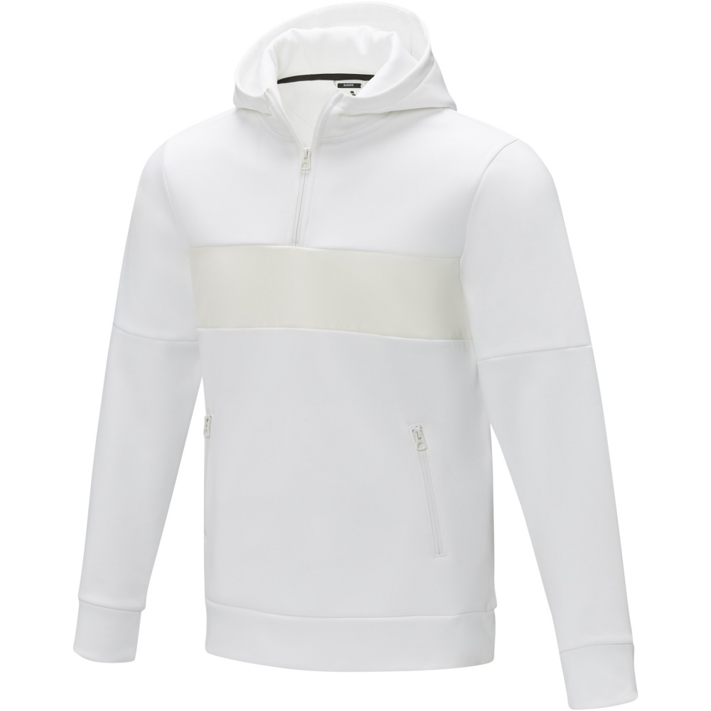 Logotrade corporate gift picture of: Sayan men's half zip anorak hooded sweater