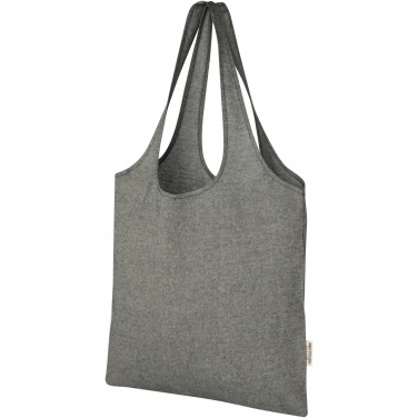 Logotrade promotional item image of: Pheebs 150 g/m² recycled cotton trendy tote bag 7L