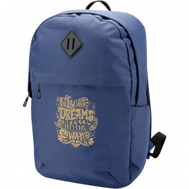 Logotrade promotional gift picture of: REPREVE® Our Ocean™ Commuter 15" GRS RPET laptop backpack 19L