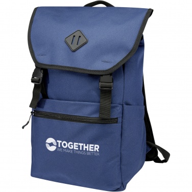 Logotrade promotional item image of: REPREVE® Our Ocean™ 15" GRS RPET laptop backpack 19L