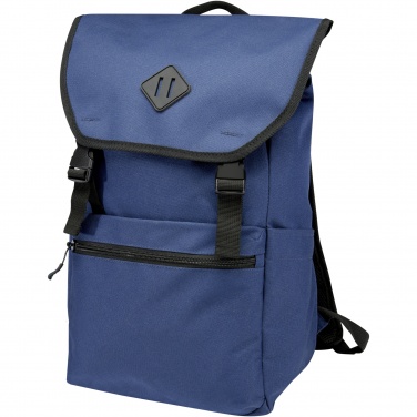 Logo trade promotional giveaways picture of: REPREVE® Our Ocean™ 15" GRS RPET laptop backpack 19L