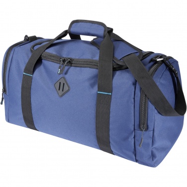 Logo trade promotional giveaway photo of: REPREVE® Our Ocean™ GRS RPET duffel bag 35L