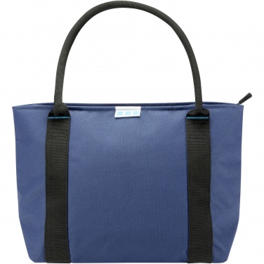 Logotrade corporate gift picture of: REPREVE® Our Ocean™ 12-can GRS RPET cooler tote bag 11L