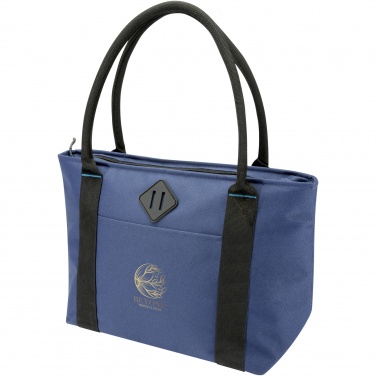 Logo trade promotional gifts picture of: REPREVE® Our Ocean™ 12-can GRS RPET cooler tote bag 11L