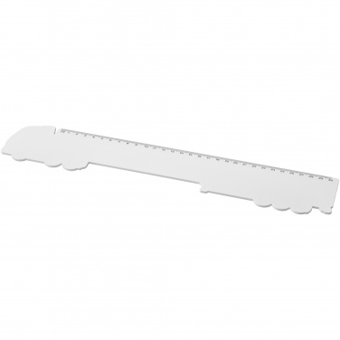 Logotrade promotional items photo of: Tait 30cm lorry-shaped recycled plastic ruler