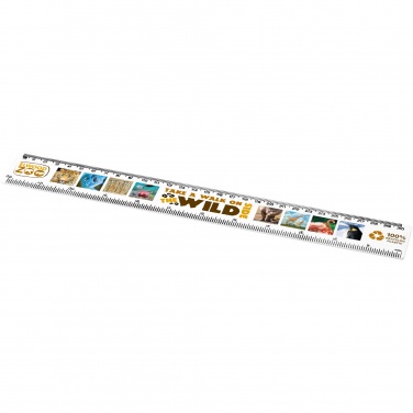 Logotrade advertising product image of: Refari 30 cm recycled plastic ruler