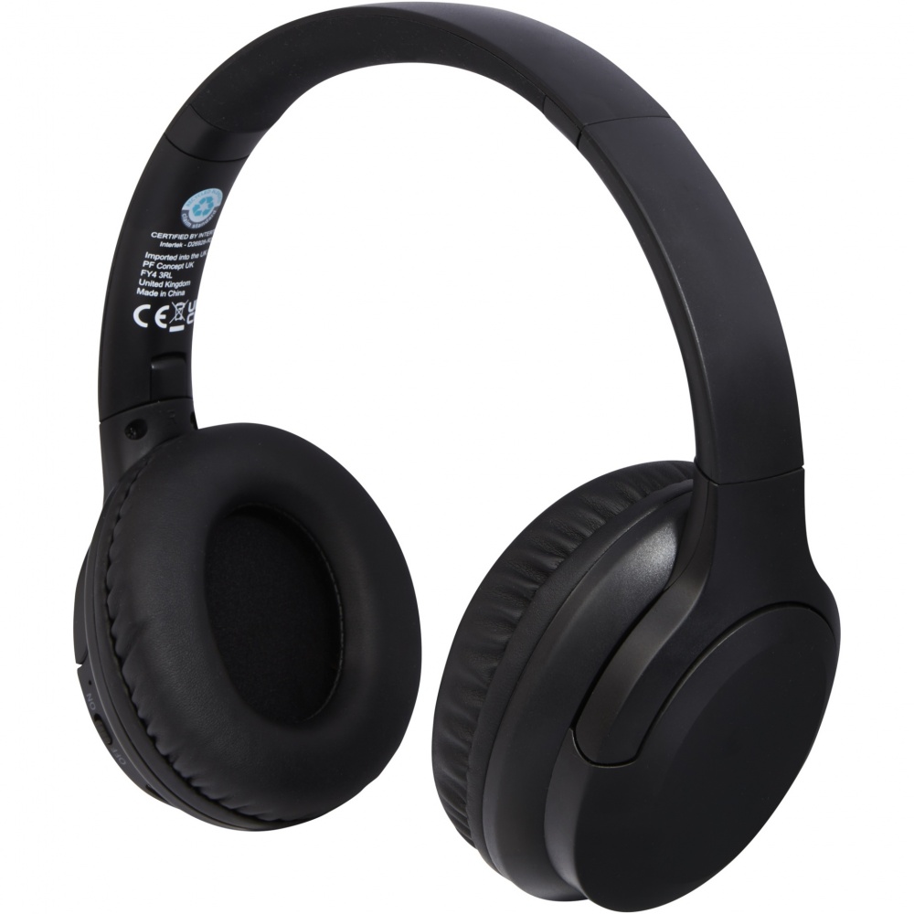 Logotrade promotional merchandise picture of: Loop recycled plastic Bluetooth® headphones