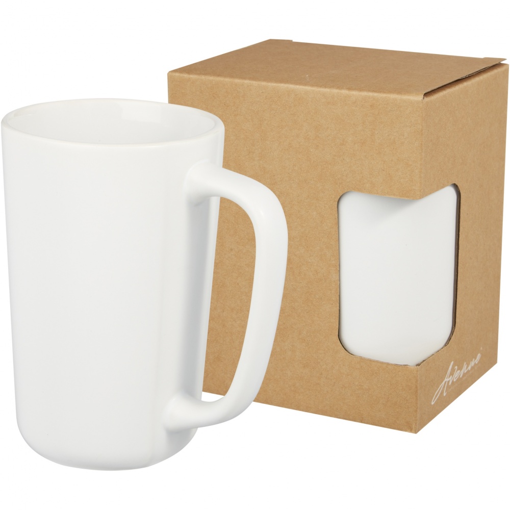 Logo trade promotional merchandise photo of: Perk 480 ml ceramic mug