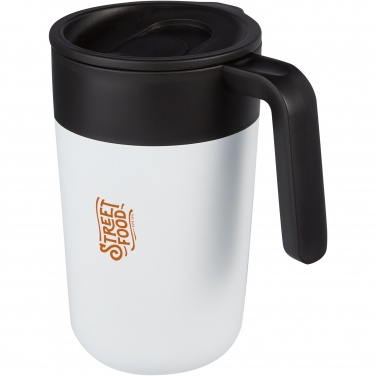 Logo trade promotional giveaways picture of: Nordia 400 ml double-wall recycled mug