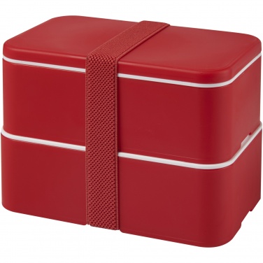 Logo trade promotional giveaways picture of: MIYO double layer lunch box