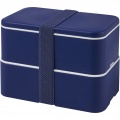 MIYO double layer lunch box, Blue / Blue / Blue