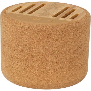 Logo trade promotional gifts picture of: Cerris 5W cork Bluetooth® speaker