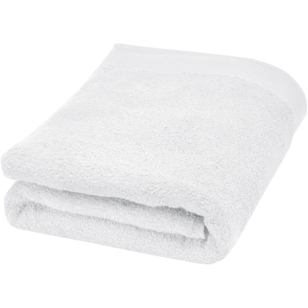 Logo trade business gifts image of: Ellie 550 g/m² cotton towel 70x140 cm