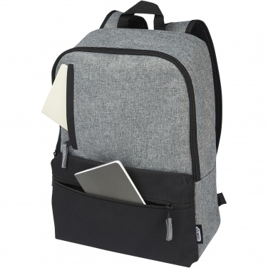 Logo trade promotional items picture of: Reclaim 15" GRS recycled two-tone laptop backpack 14L