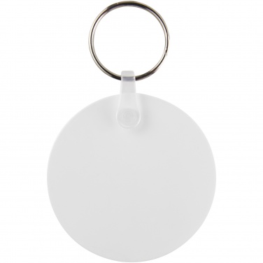 Logotrade advertising product image of: Tait circle-shaped recycled keychain