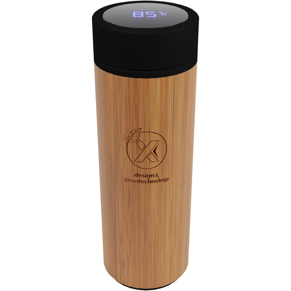 Logo trade promotional item photo of: SCX.design D11 500 ml bamboo smart bottle