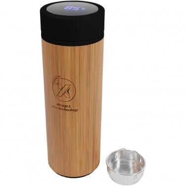 Logo trade promotional gift photo of: SCX.design D11 500 ml bamboo smart bottle