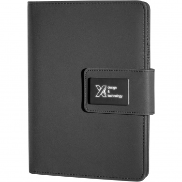 Logotrade advertising products photo of: SCX.design O16 A5 light-up notebook power bank