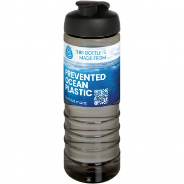 Logotrade promotional giveaway picture of: H2O Active® Eco Treble 750 ml flip lid sport bottle