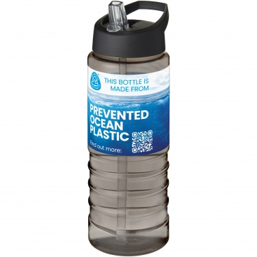 Logotrade promotional product picture of: H2O Active® Eco Treble 750 ml spout lid sport bottle 