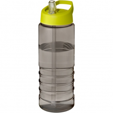 Logo trade advertising products image of: H2O Active® Eco Treble 750 ml spout lid sport bottle 